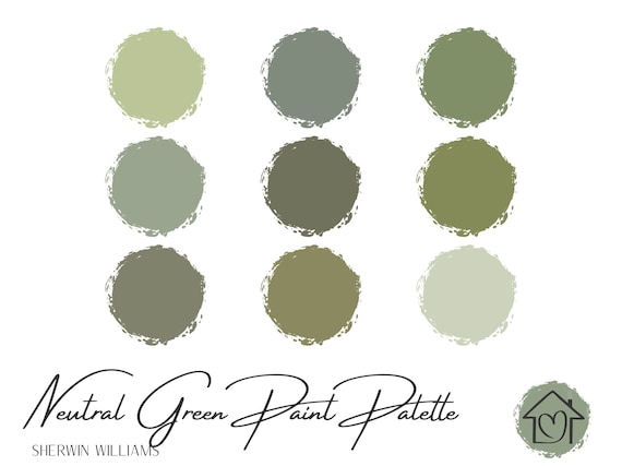 Green swatches paint best sale