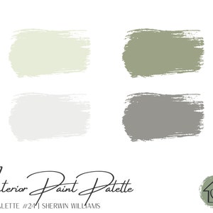 Interior Paint Palette 24 - Sherwin Williams Interior Paint Colors- Interior Paint Scheme - Paint Color Scheme