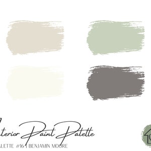Interior Paint Palette 16 - Benjamin Moore Interior Paint Colors - Interior Paint Scheme - Paint Color Scheme