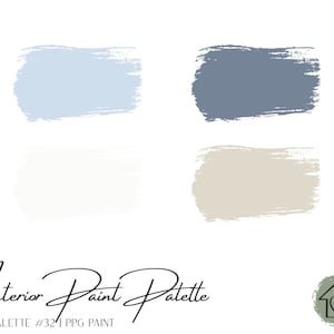 Interior Paint Palette 32 - PPG Interior Paint Colors- Interior Paint Scheme - Paint Color Scheme
