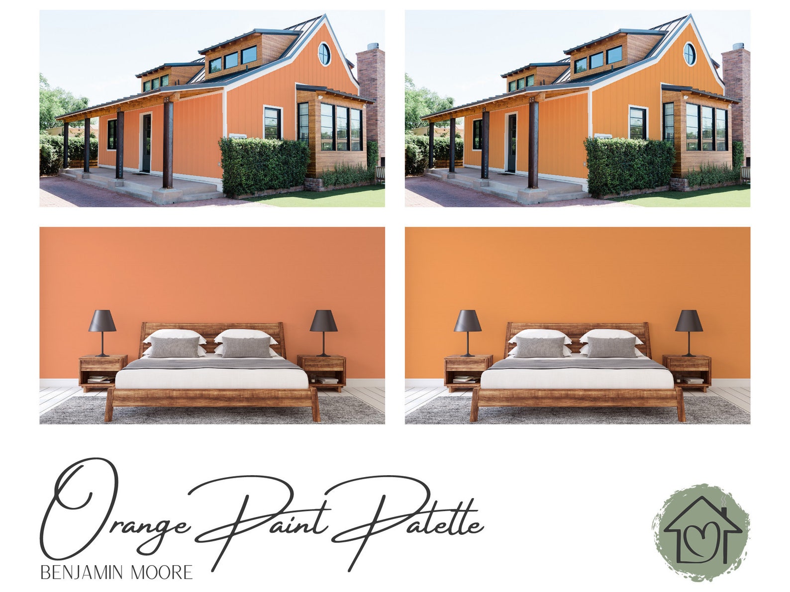 Oranges Benjamin Moore Paint Palette Paint Color Schemes for Interior
