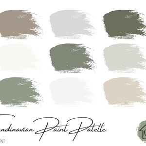 Scandinavian - PPG Paint Palette - Paint Color Schemes for Interiors - Paint Color Palette - Paint Color Ideas