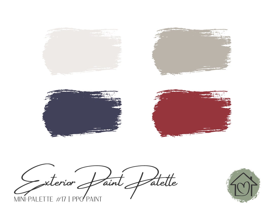 Exterior Paint Palette 17 PPG Exterior Paint Colors House Paint Colors