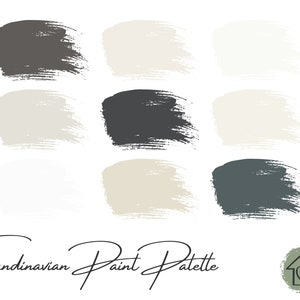 Scandinavian - Behr Paint Palette - Paint Color Schemes for Interiors - Paint Color Palette - Paint Color Ideas