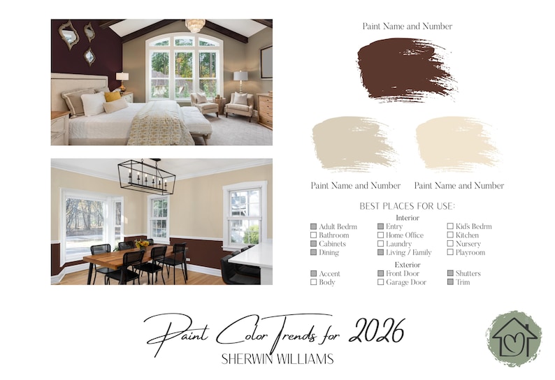 Sherwin Williams Paint Color Trends for 2026: Interior & Exterior Paint ...