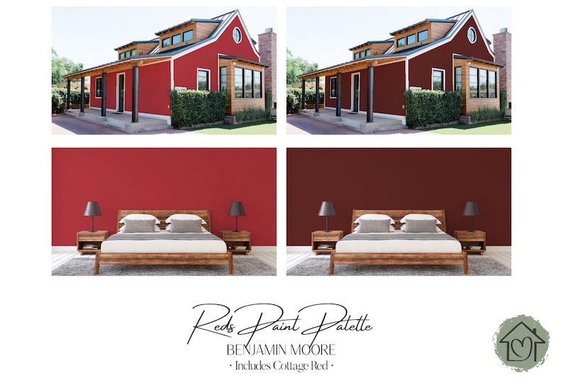Mooren Reds Color Benjamin Moore Reds Paint Palette: Interior & Exterior Paint Colors ...