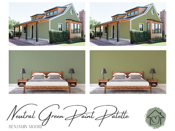 Classic Green - Paint Color Scheme - Benjamin Moore® — Tailored House