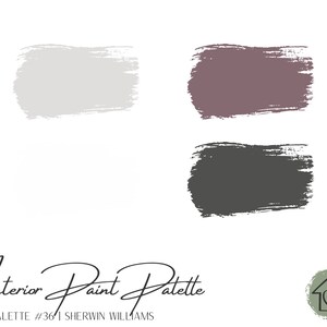 Interior Paint Palette 36 - Sherwin Williams Interior Paint Colors - Interior Paint Scheme - Paint Color Scheme