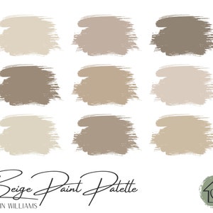 Beiges - Sherwin Williams Paint Palette - Paint Color Schemes for Interior and Exterior - Paint Color Palette