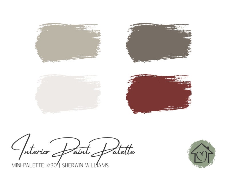 Interior Paint Palette 30 Sherwin Williams Interior Paint Colors Interior Paint Scheme Paint Color Scheme image 1