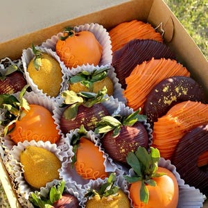 Chocolate Dipped Tray (12ct Strawberry w/ 6ct Pineapples)