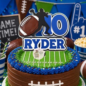 Football Cake Topper image 3