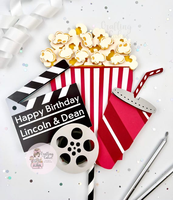 Santex Hollywood Movie Party Napkins – 3-Ply Paper Serviettes – Clapboard Design – Pack Of 20