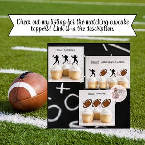 Football Cake Topper image 8