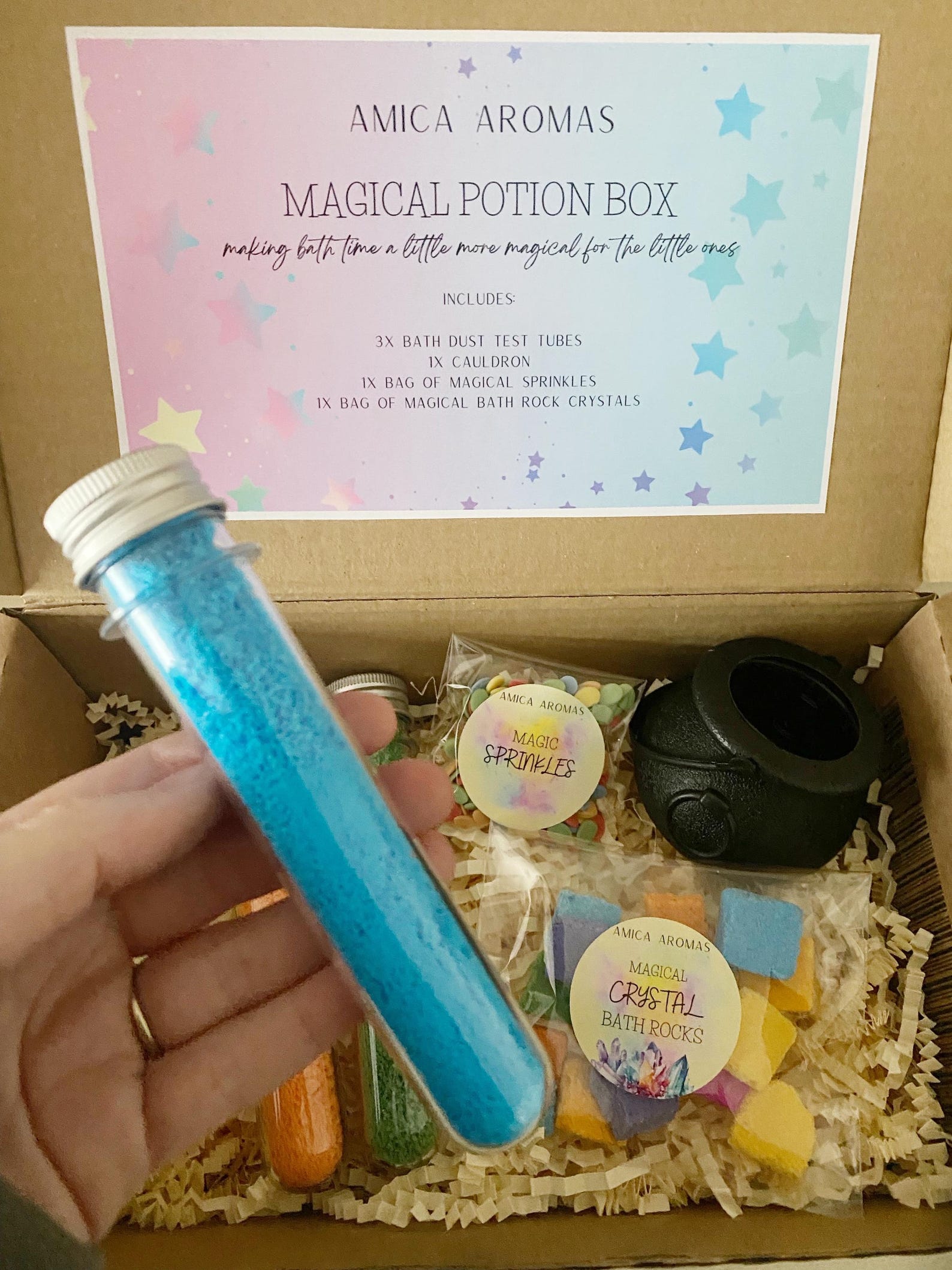 Sprinkle Potion Potion Bath Box | Kids | Fun | Bath Dust | Birthday | Christmas | Bath ...