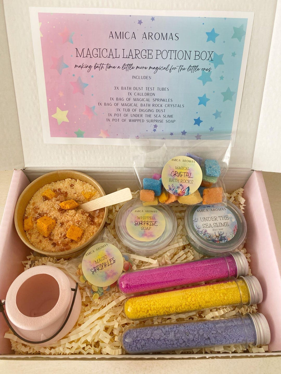 Sprinkle Potion Potion Bath Box Large | Kids | Fun | Bath Dust | Birthday | Christmas ...