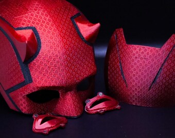 マーベル デアデビル ボーンアゲイン カウル マスク ヘルメット DAREDEVIL】新品 デアデビル ボーンアゲイン マスク ヘルメット