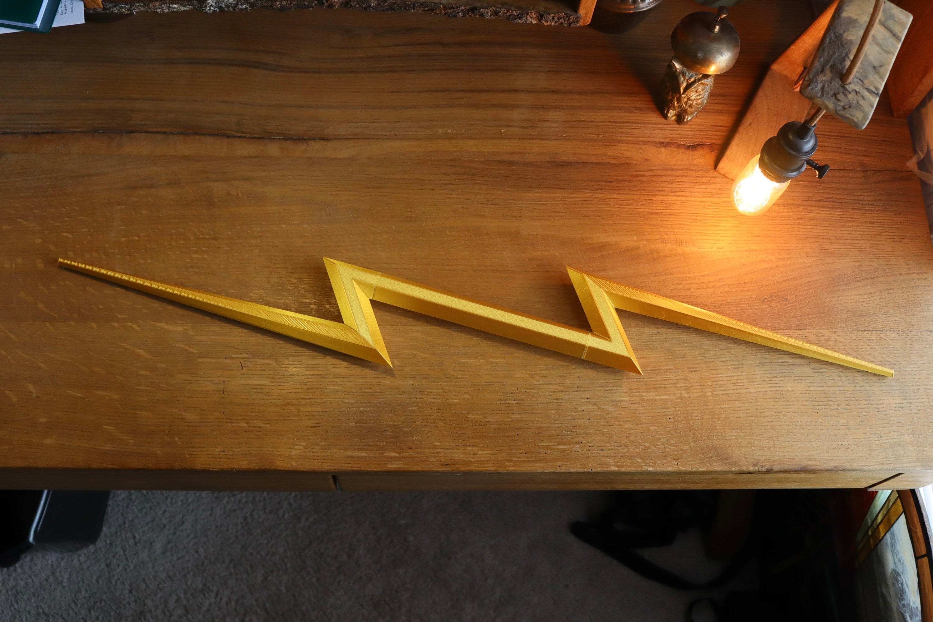 Zeus Lightning Bolt From Thor Love and Thunder Marvel Etsy Australia