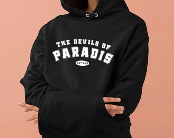 Devils Of Paradis Hoodie, Attack Sweatshirt, Titan T-Shirt, Anime Inspired Personalized Gift, Unisex Sweatshirt