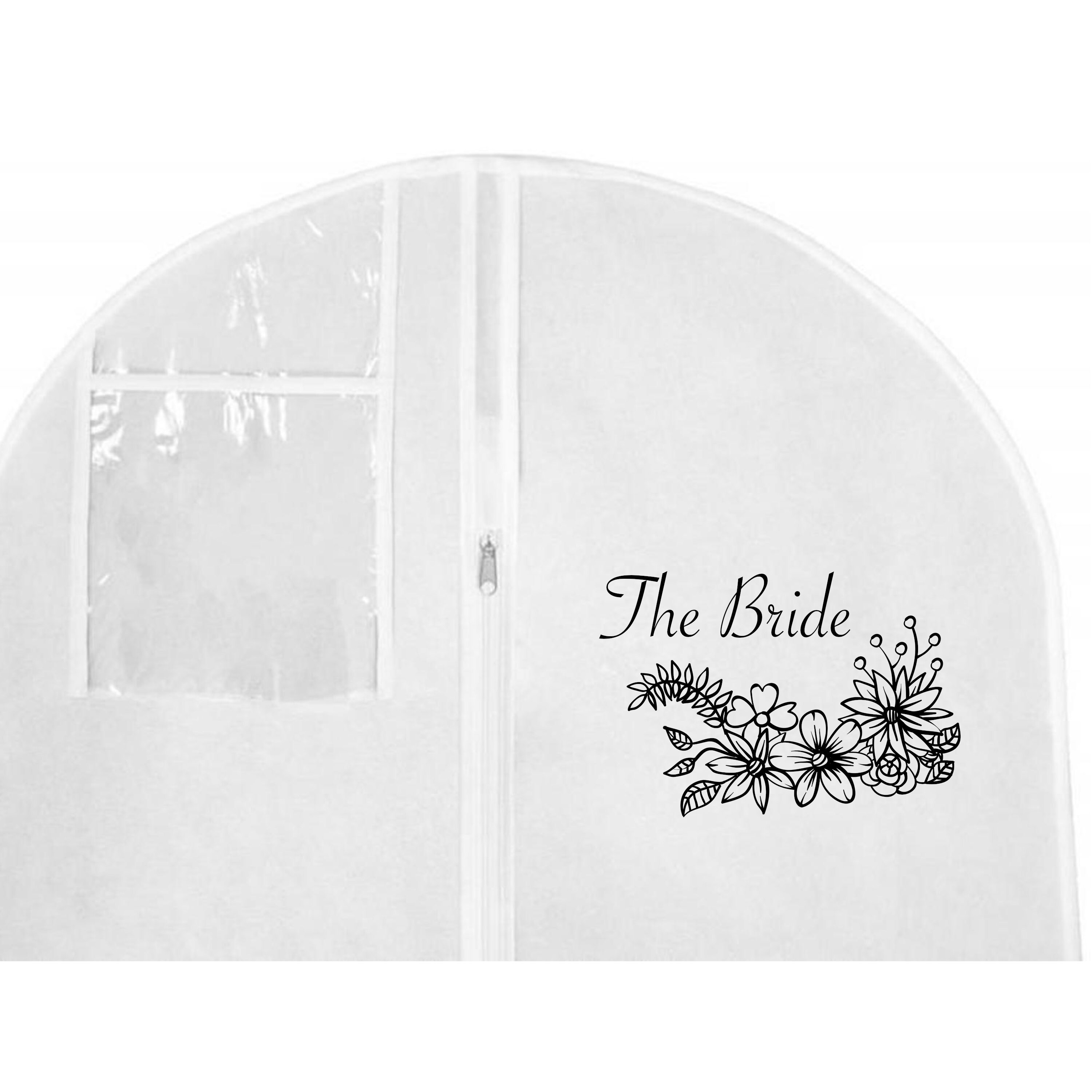 White 72 Breathable Long Bride Wedding Dress Bags Etsy UK