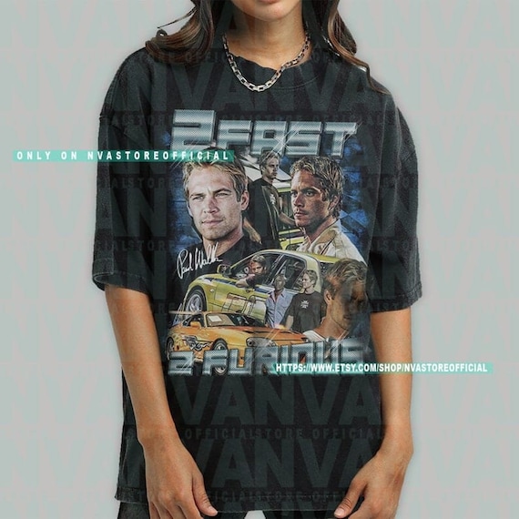 Vintage the 2 Fast 2 Furious Paul Walker Shirt Fast and - Etsy