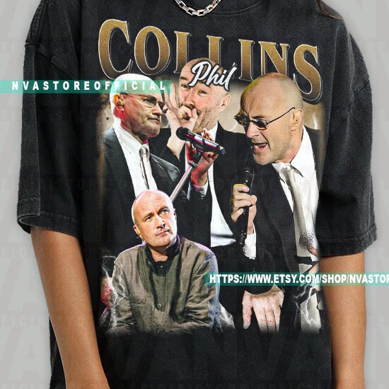 T shirt phil collins new arrivals
