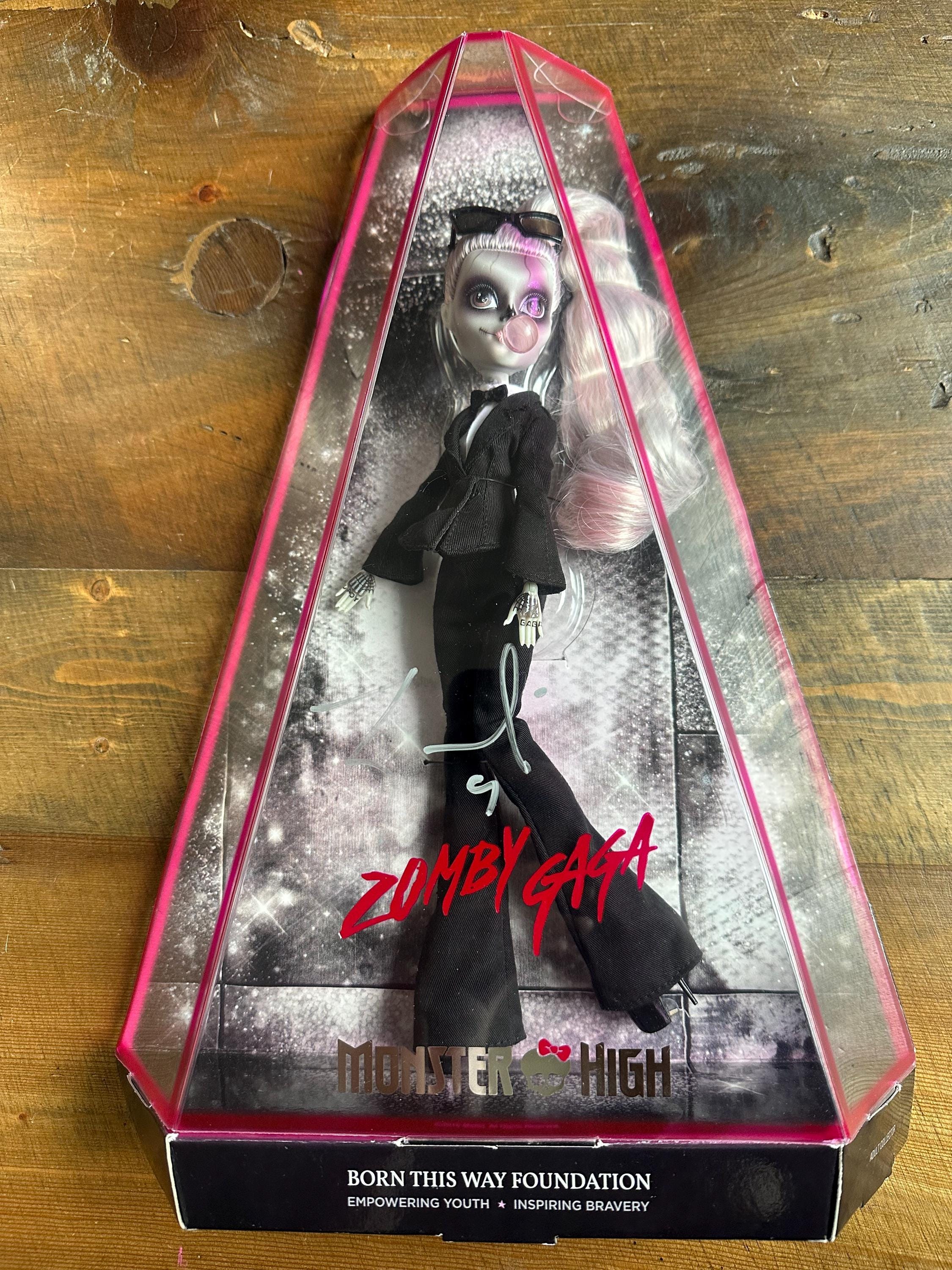 Lady Gaga Zombie Gaga Monster High Doll SIGNED by ZOMBIE BOY - Etsy