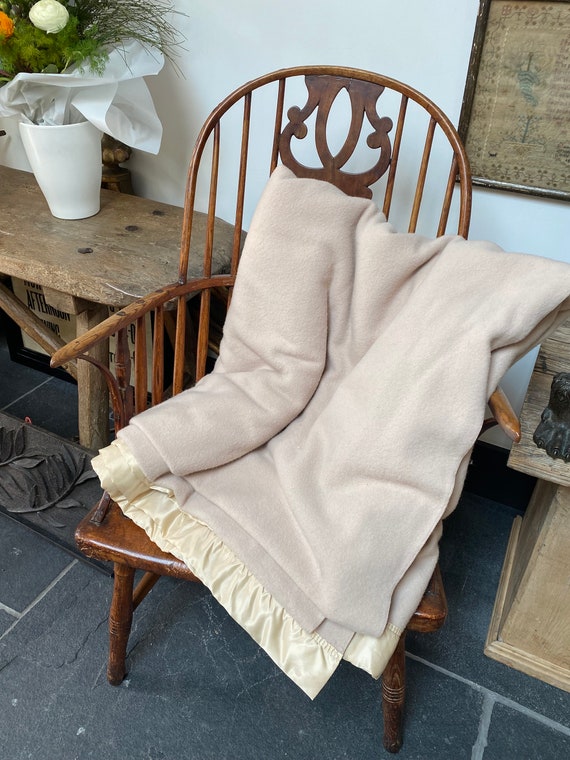 Vintage John Lewis Merino Wool LARGE Blanket. Etsy UK