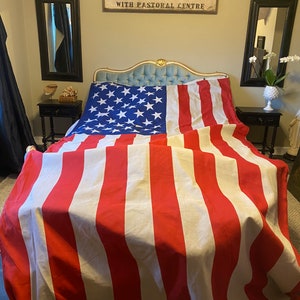 A huge United States of America flag. High quality Stars and Stripes.