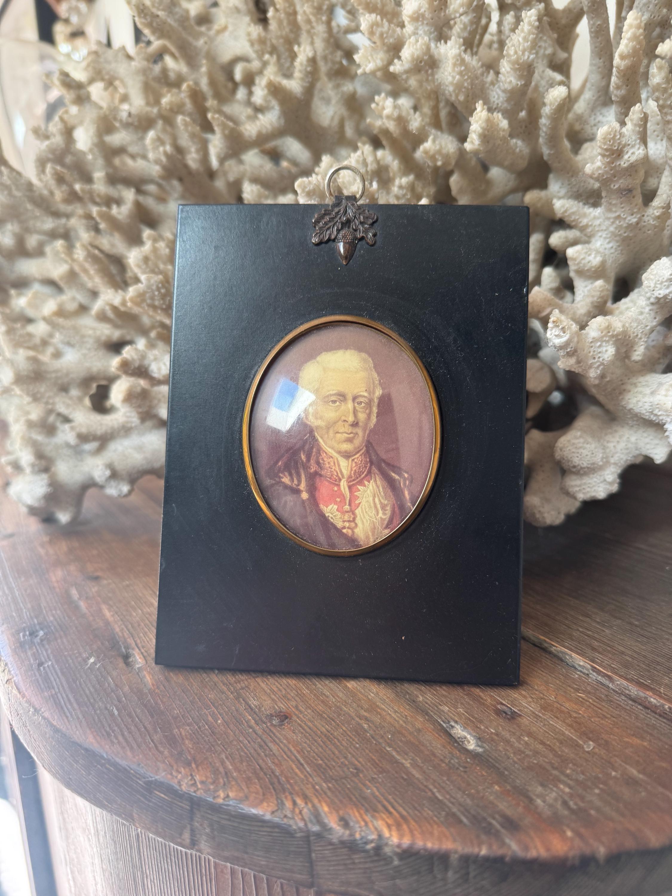 Vintage miniature in the Georgian/Victorian style.