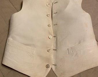 Antique Victorian/Edwardian period child’s waistcoat.
