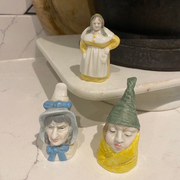 Priced individually. 1976 Royal Worcester candle snuffers.