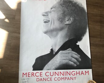 Merce Cunningham Original Signed Poster. - Etsy
