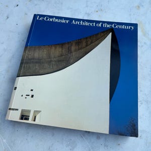 Livre d'architecture des années 1970. Le Corbusier, architecte du siècle.