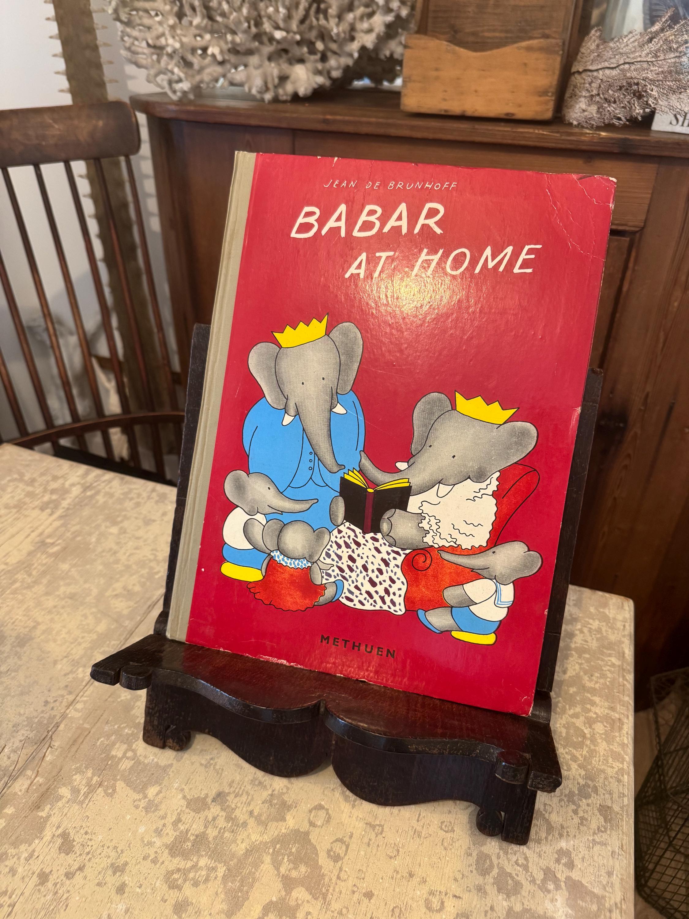 Babar R Home Babar at Home by Jean De Brunhoff. 1942 Third English Edition. - Etsy
