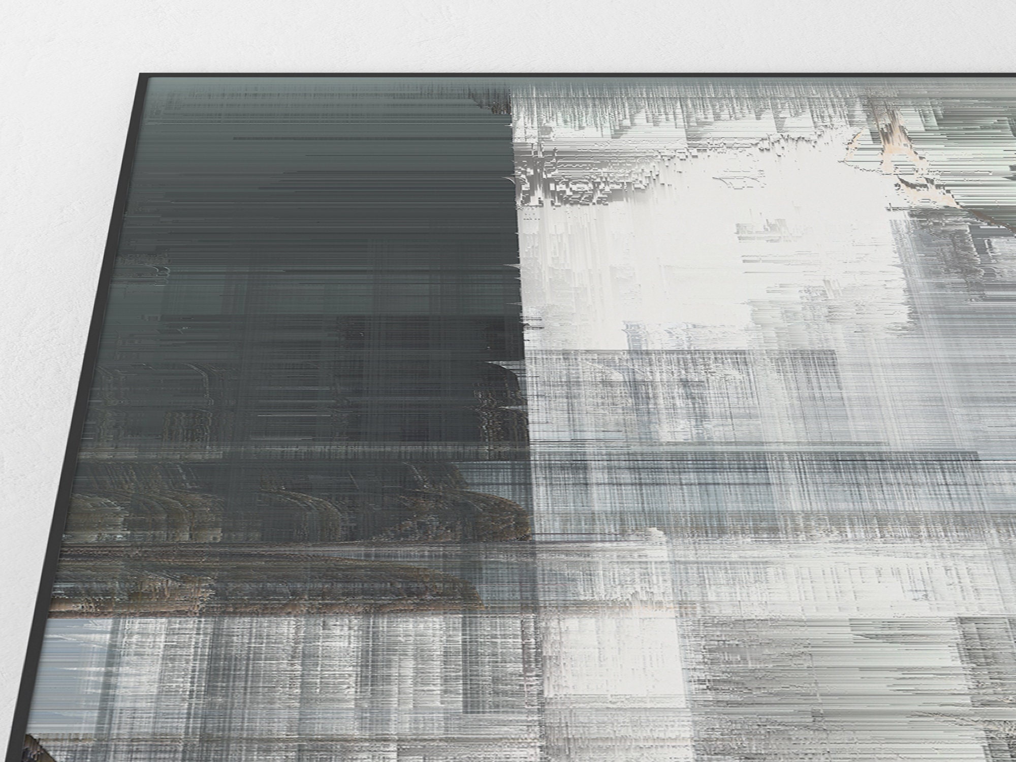 Fine Art Print set of 2 // Glitch 72 untitled Abstracted Etsy UK