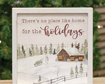 Home for the Holidays Sign | Etsy