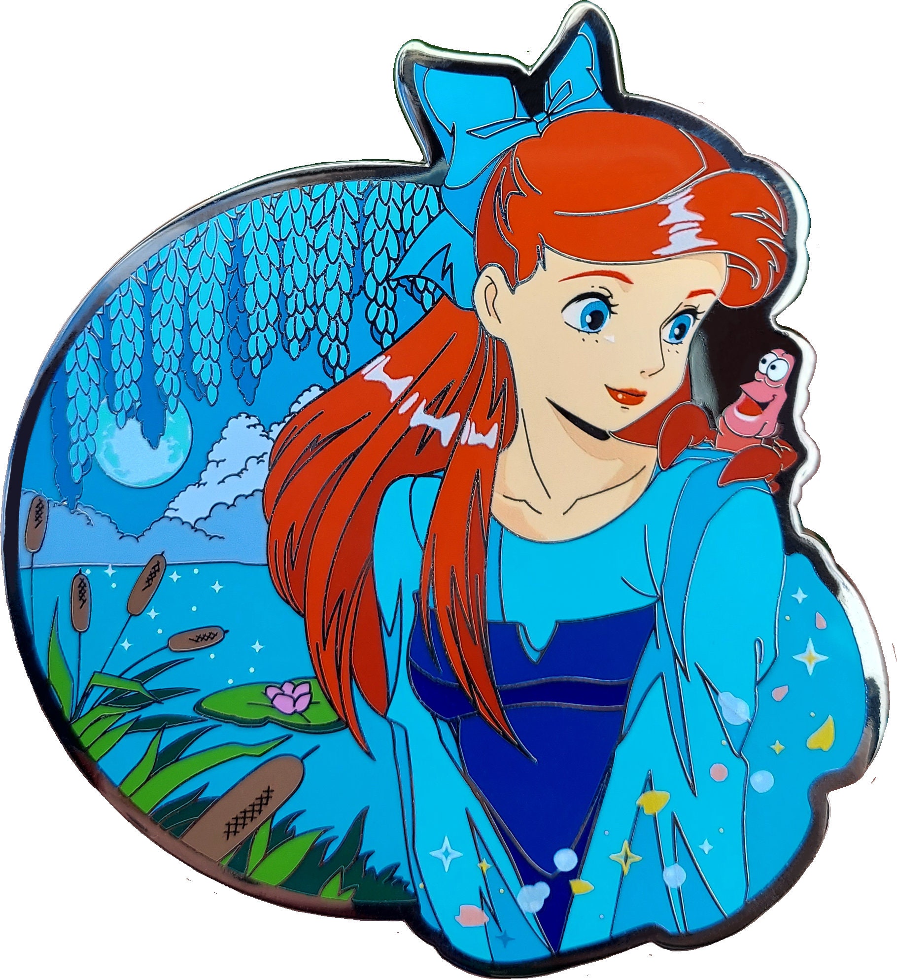 Disney - La petite sirène : Pin's Ariel et Sebastien OE