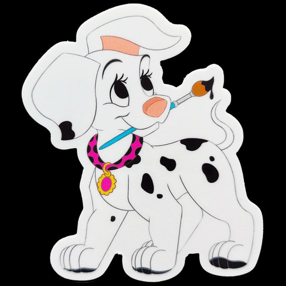 Stitch and Dalmation Sticker 101 Dalmations Cute Stickers Disney