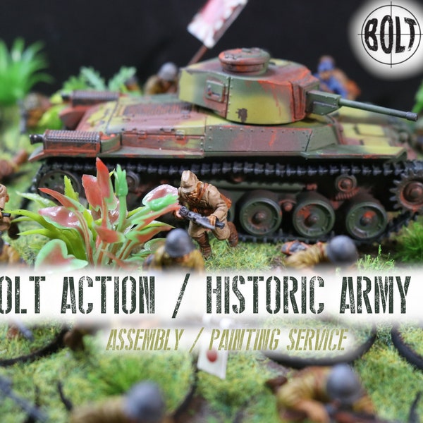 Bolt Action Miniature Etsy