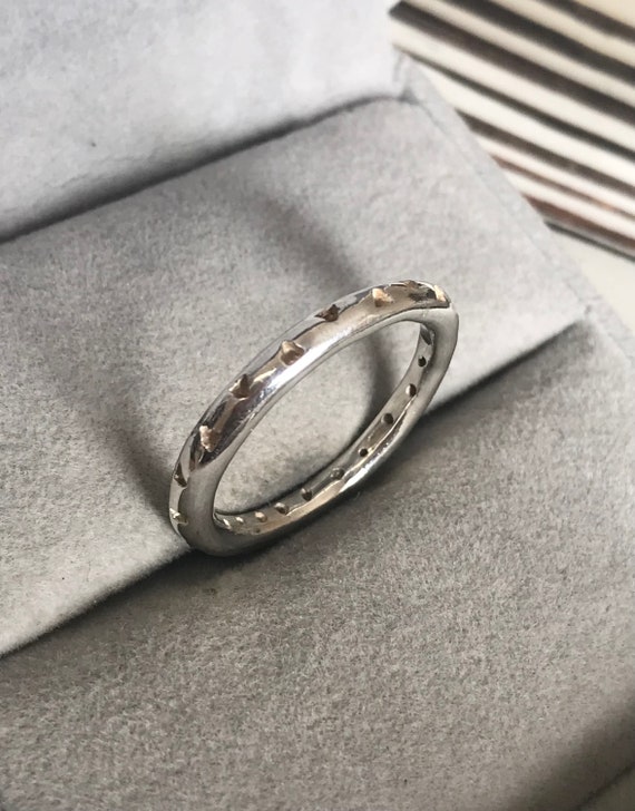 925 Sterling Silver Ring, Solid Silver Minimalist… - image 2