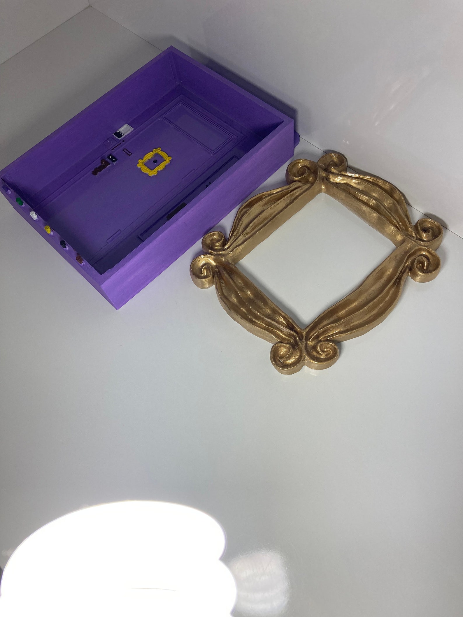 Friends TV Show/ Key Holder Portrait Door. Friends Etsy