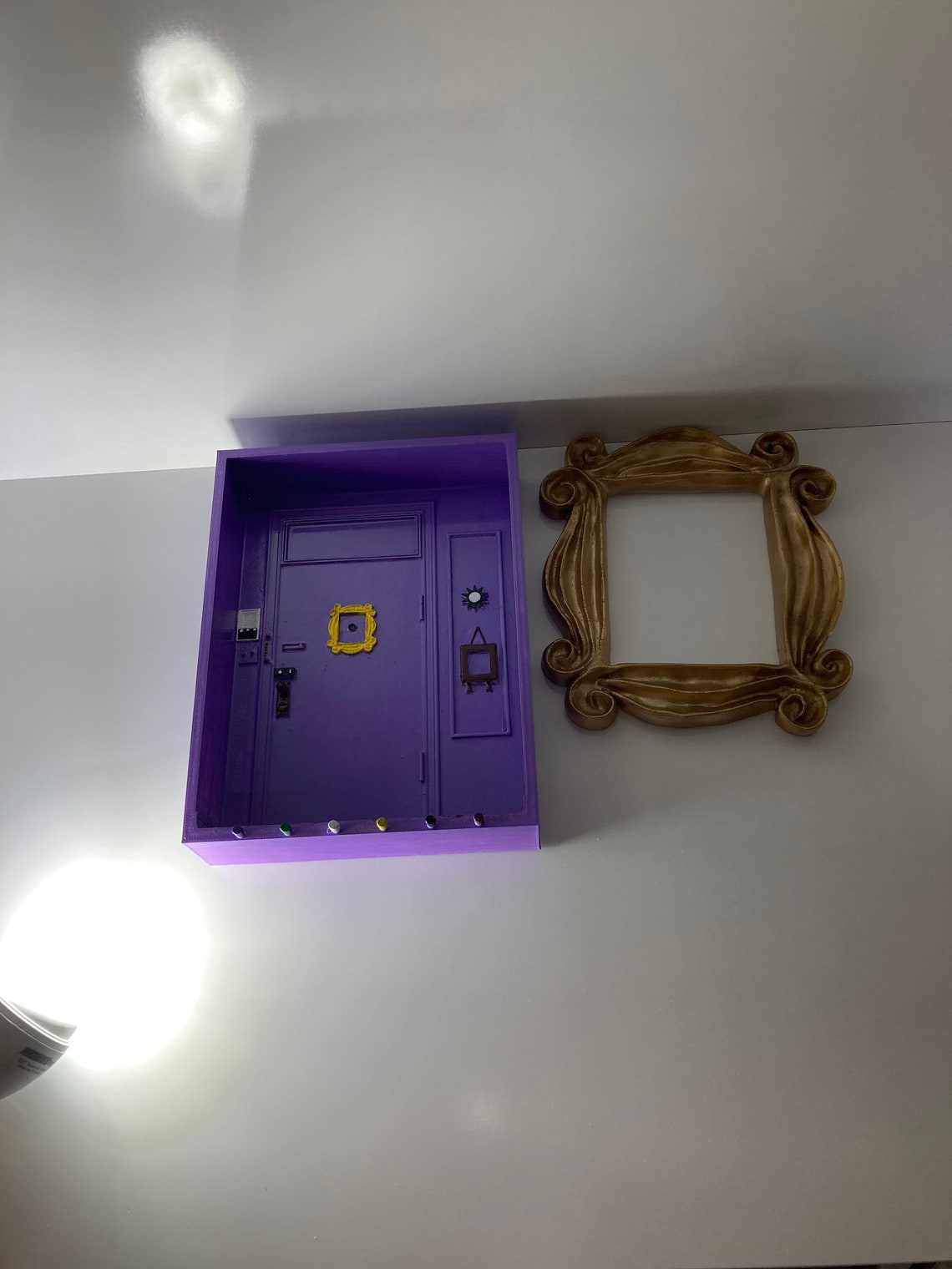 Friends TV Show/ Key Holder Portrait Door. Friends Etsy