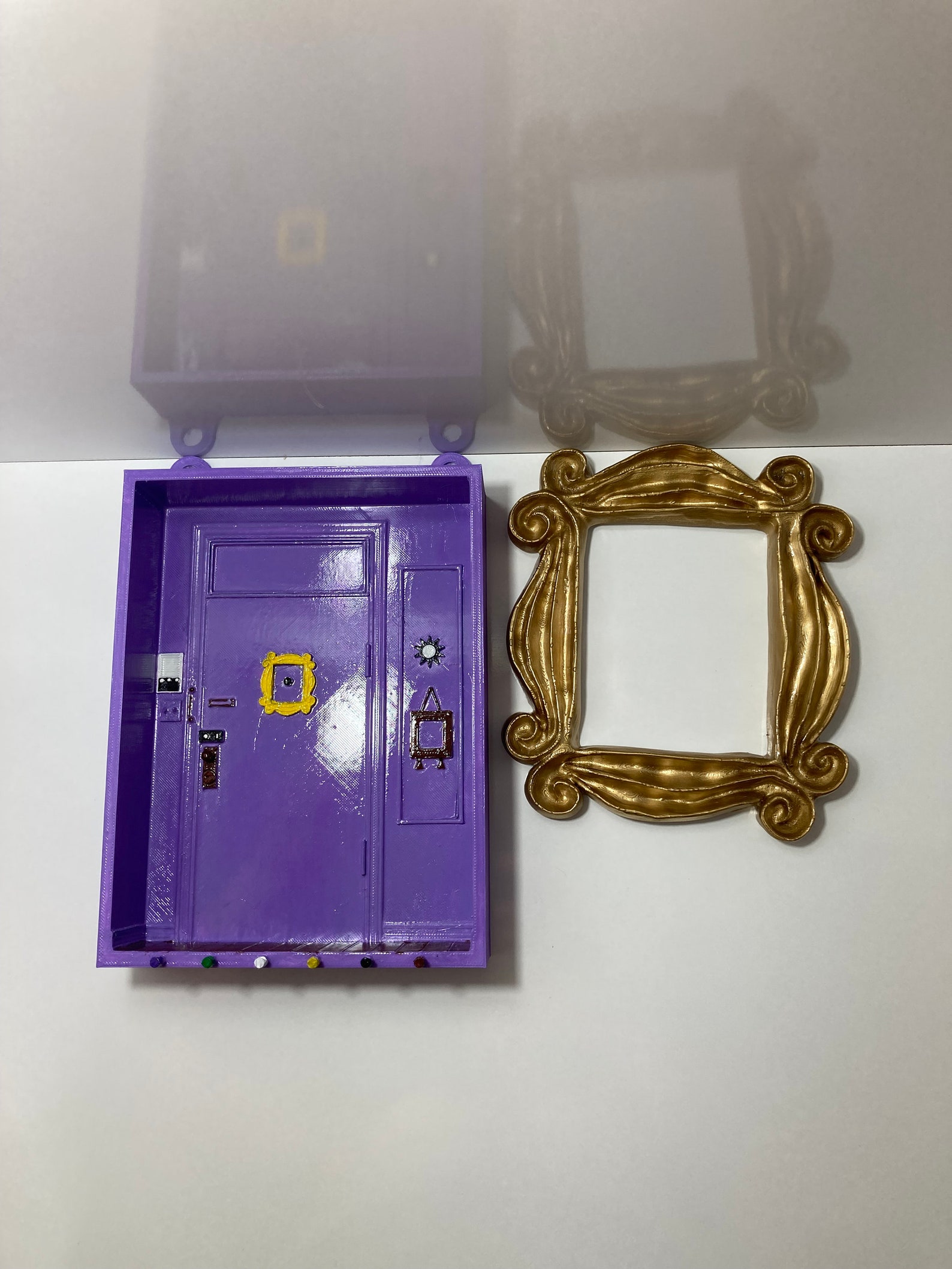 Friends TV Show/ Key Holder Portrait Door. Friends Etsy