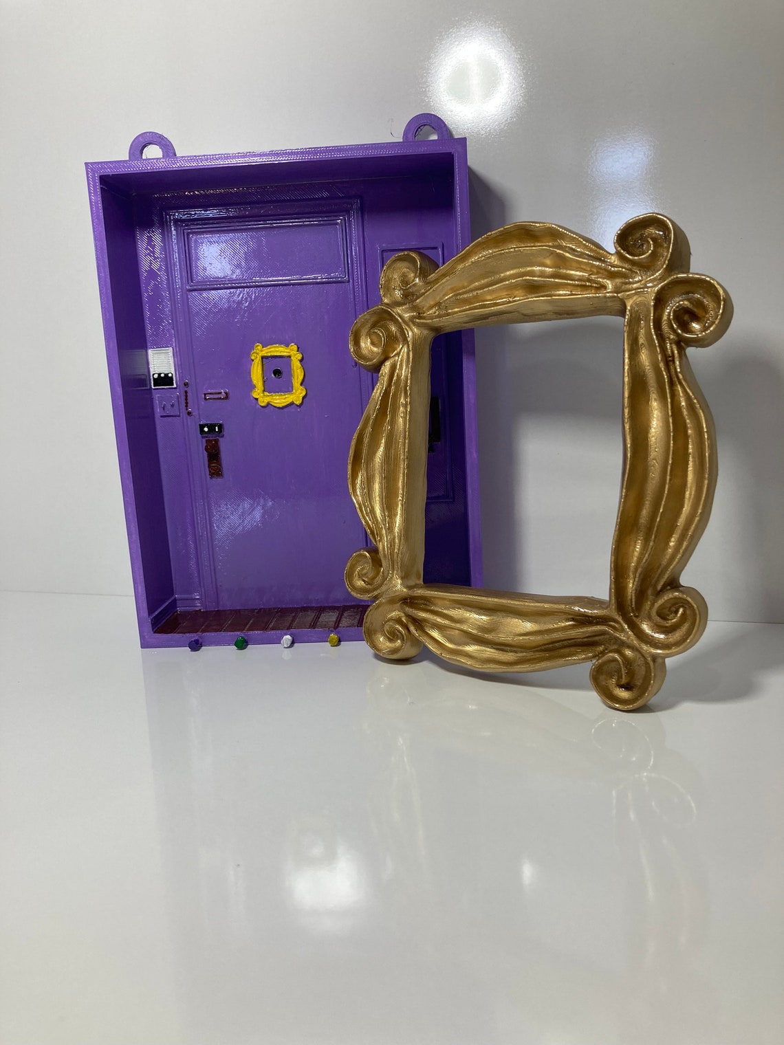 Friends TV Show/ Key Holder Portrait Door. Friends Etsy