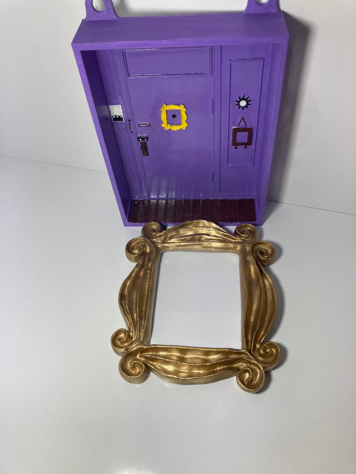 Friends TV Show/ Key Holder Portrait Door. Friends Etsy