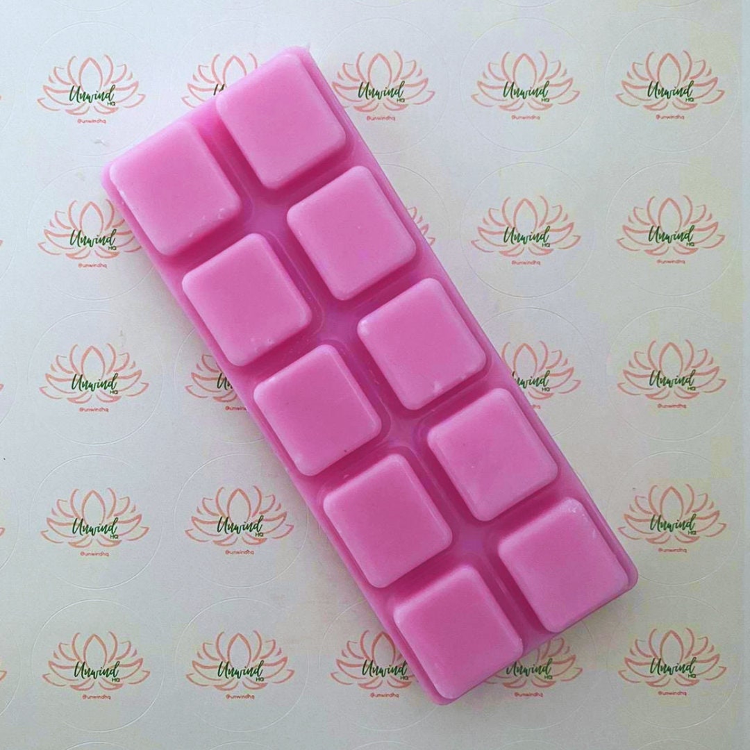 Spring Wax Melt Snap Bar Silicone Mold, Food Safe Silicone Rubber