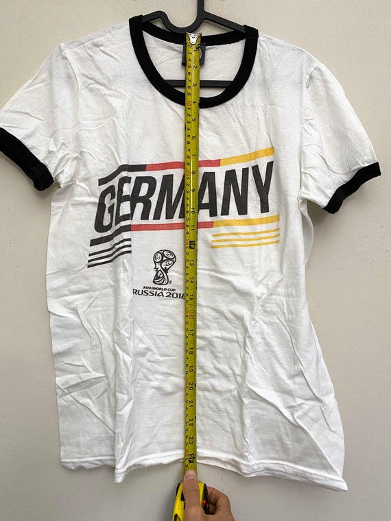 Vintage Fifa World Cup Russia 2018 Germany T-Shir… - image 4