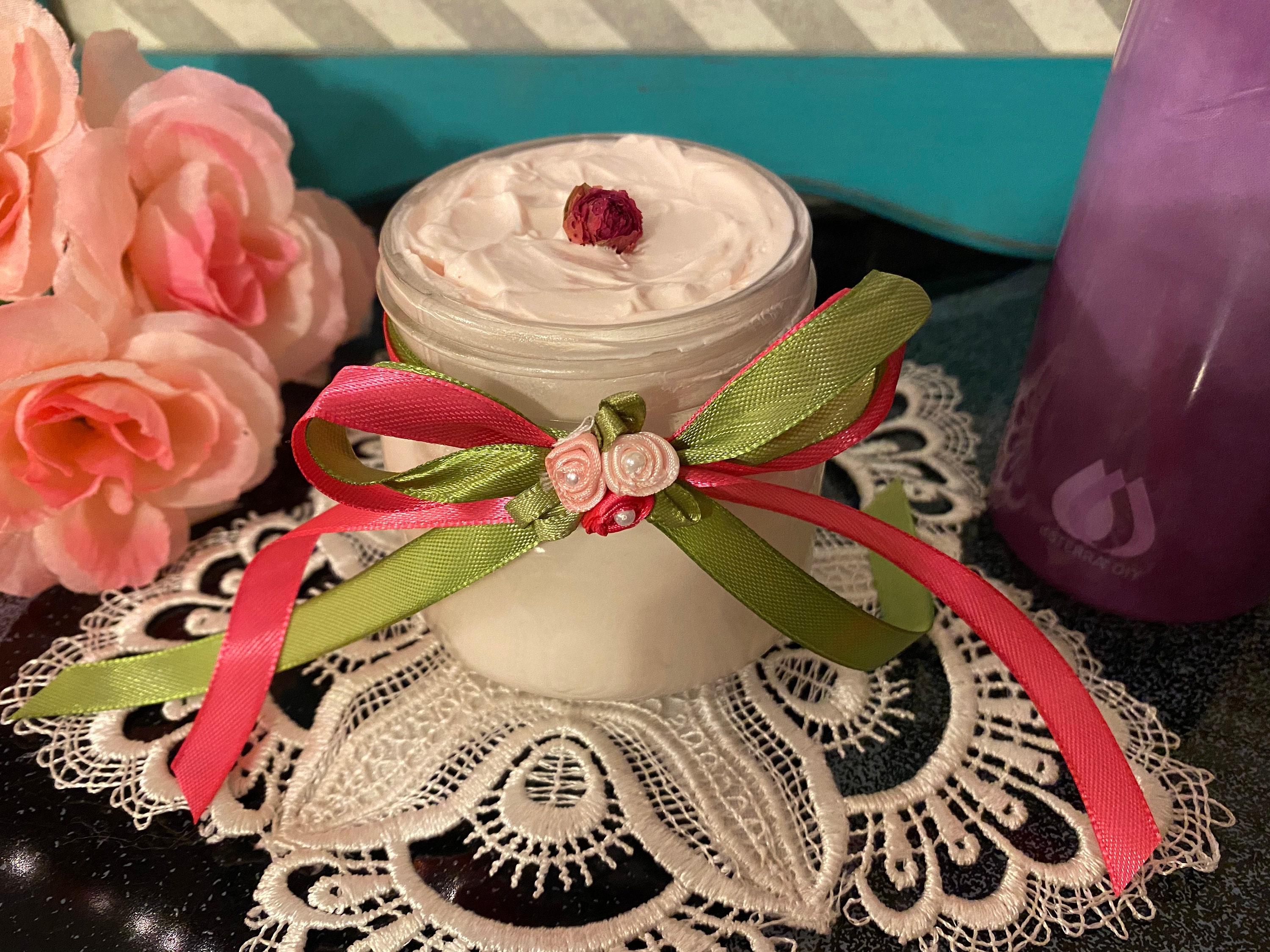 Rose Whipped Body Butter Etsy