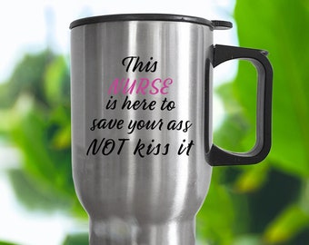 Nurse Travel Mug, Nurse Gifts Under 20 Dollars, Fun Inexpensive Gifts for  Coworkers Under 30 Dollars, Job Profession Gifts for Nurses 